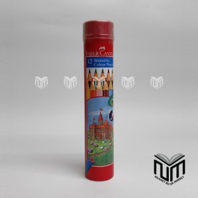 Faber-Castell Pencil Color Round Tin-12