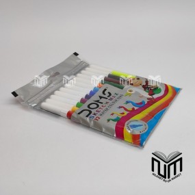 Doms sign Pen(big) Pack of 12 - Multi Colour