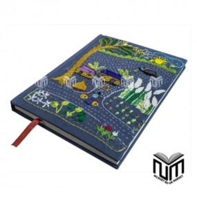 Blue Kashfull Nakshi Notebook