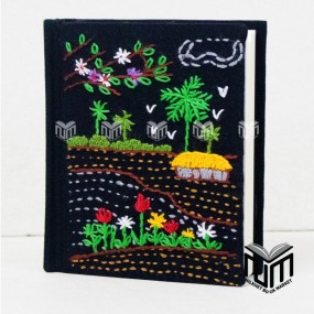 Black Spring Nakshi Notebook